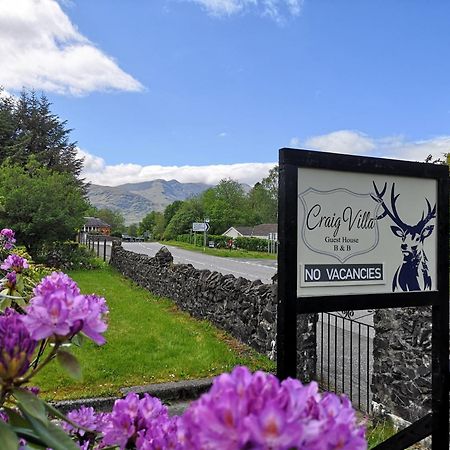 Craig Villa Guest House Dalmally Exterior foto